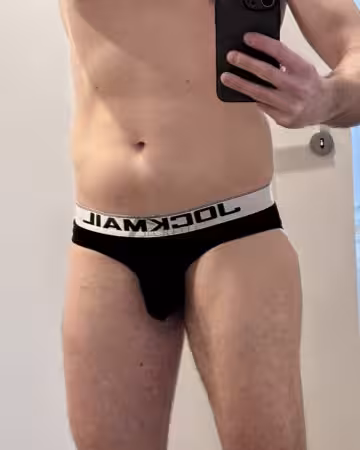 Kategorie getragene Jeans & Hosen kaufen 7 Schwarzer Jockmail Herren Slip