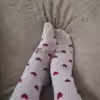 Socken mit herz