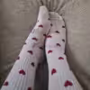Socken mit herz