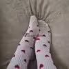 Socken mit herz