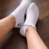 Getragene Socken