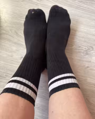 Kategorie getragene Jeans & Hosen kaufen 13 Schwarze abgenutzte Socken
