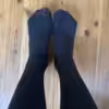 Schwarze Strumpfhose 2 Tage getragen