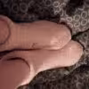 Pinke Kuschelsocken- 5 Tage getragen
