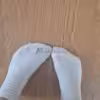 Weisse Socken