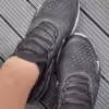 Getragene Sneakersocken