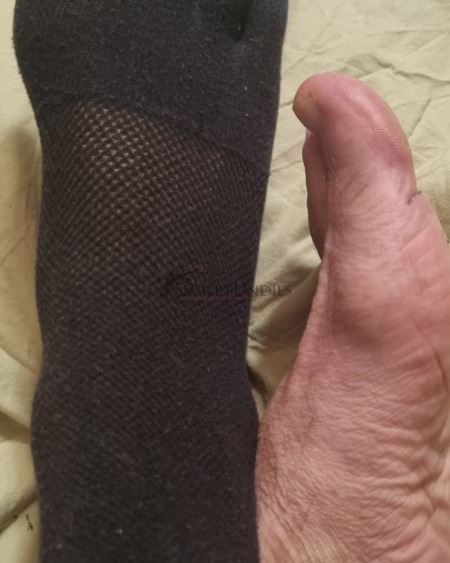 ZEHENSOCKEN Schwarz Fingersocks
