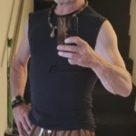 Träger Tank Top Schwarz