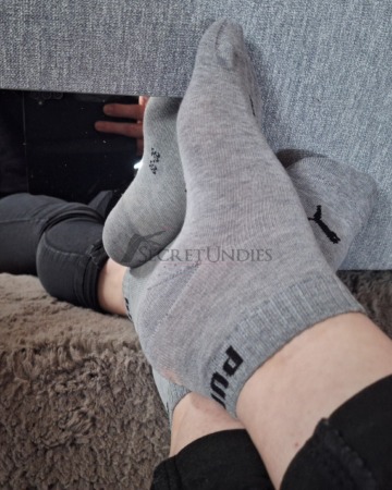 Graue Puma Chaussettes - Lieblingssocken