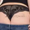 Sexy schwarzes Spitzenhöschen- für Dich veredelt