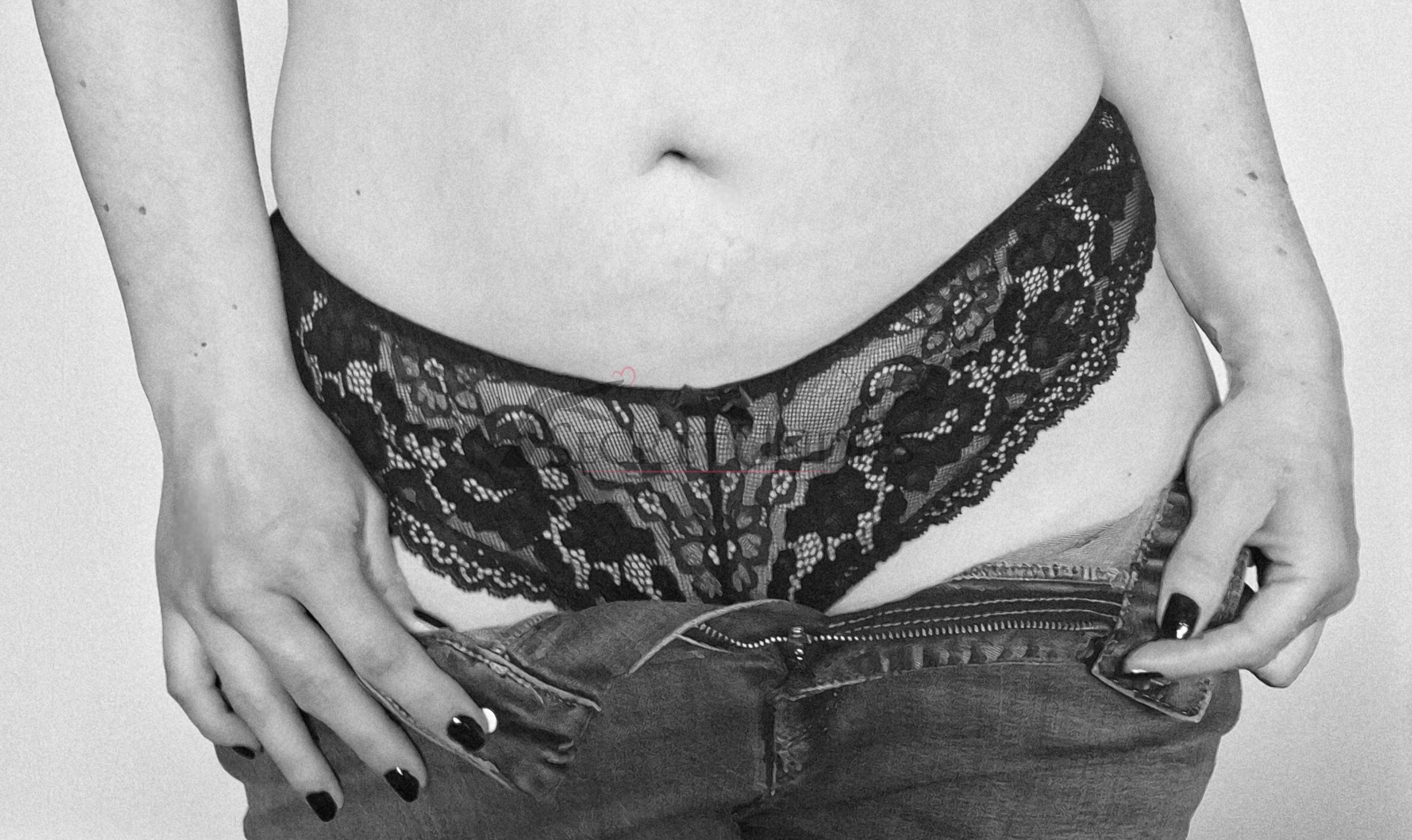 Sexy schwarzes Spitzenhöschen- für Dich veredelt 2 Sexy schwarzes Spitzenhöschen- für Dich veredelt – Bild 2