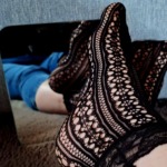 Sexy schwarze Netzstrümpfe mit Spitze- nach deinen Wünschen veredelt ♡ 4 Sexy schwarze Netzstrümpfe mit Spitze- nach deinen Wünschen veredelt ♡