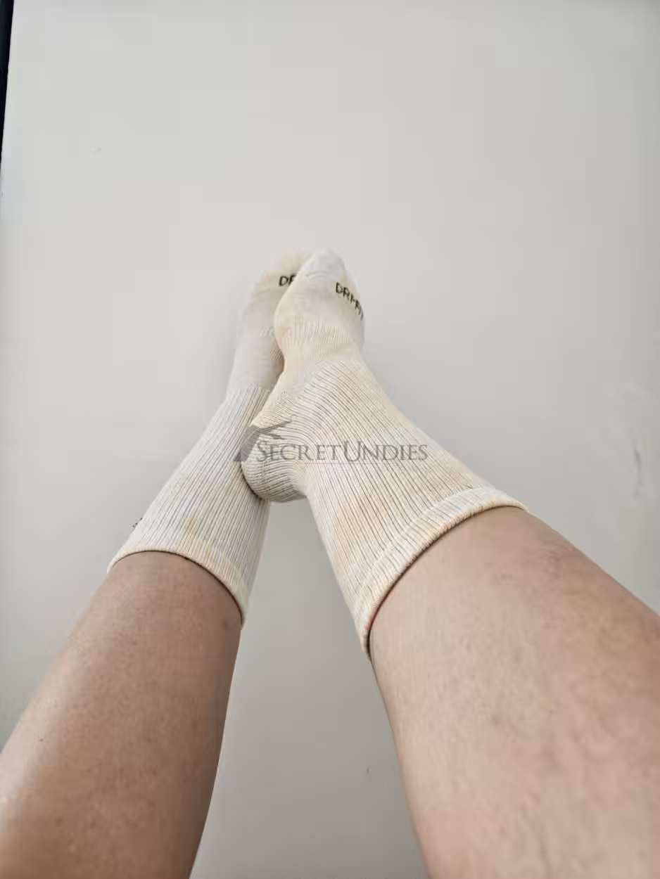 Getragene Sportsocken gerippt von Nike – Bild 3