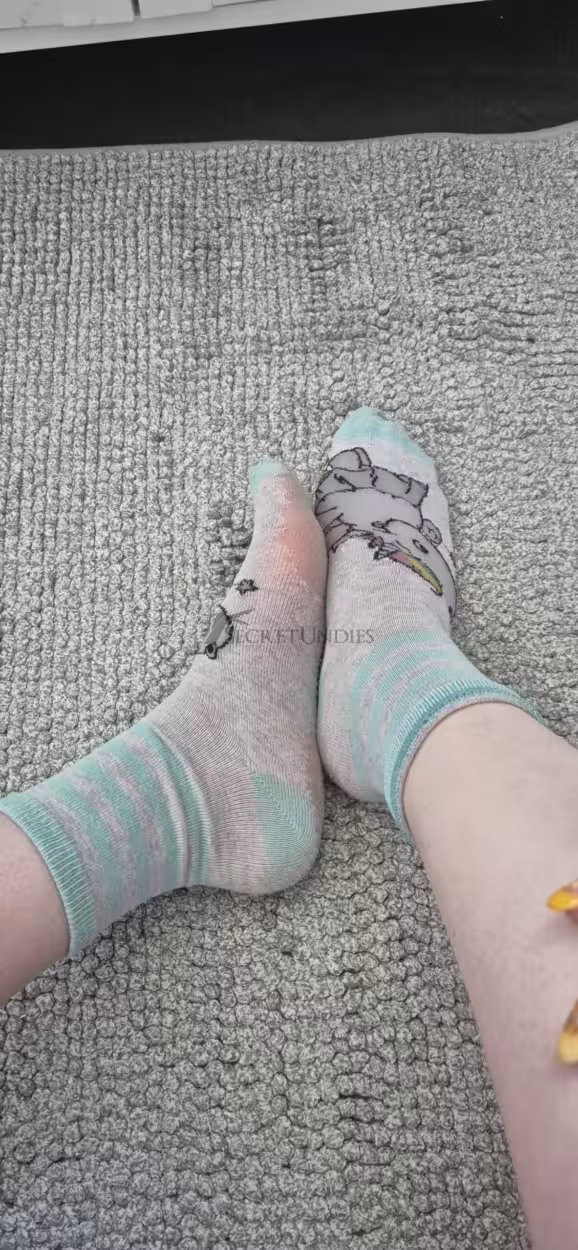 Einhorn Socken - süß und sehr oft getragen – Bild 2