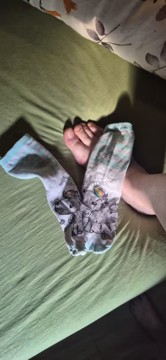 Einhorn Socken - süß und sehr oft getragen – Bild 3