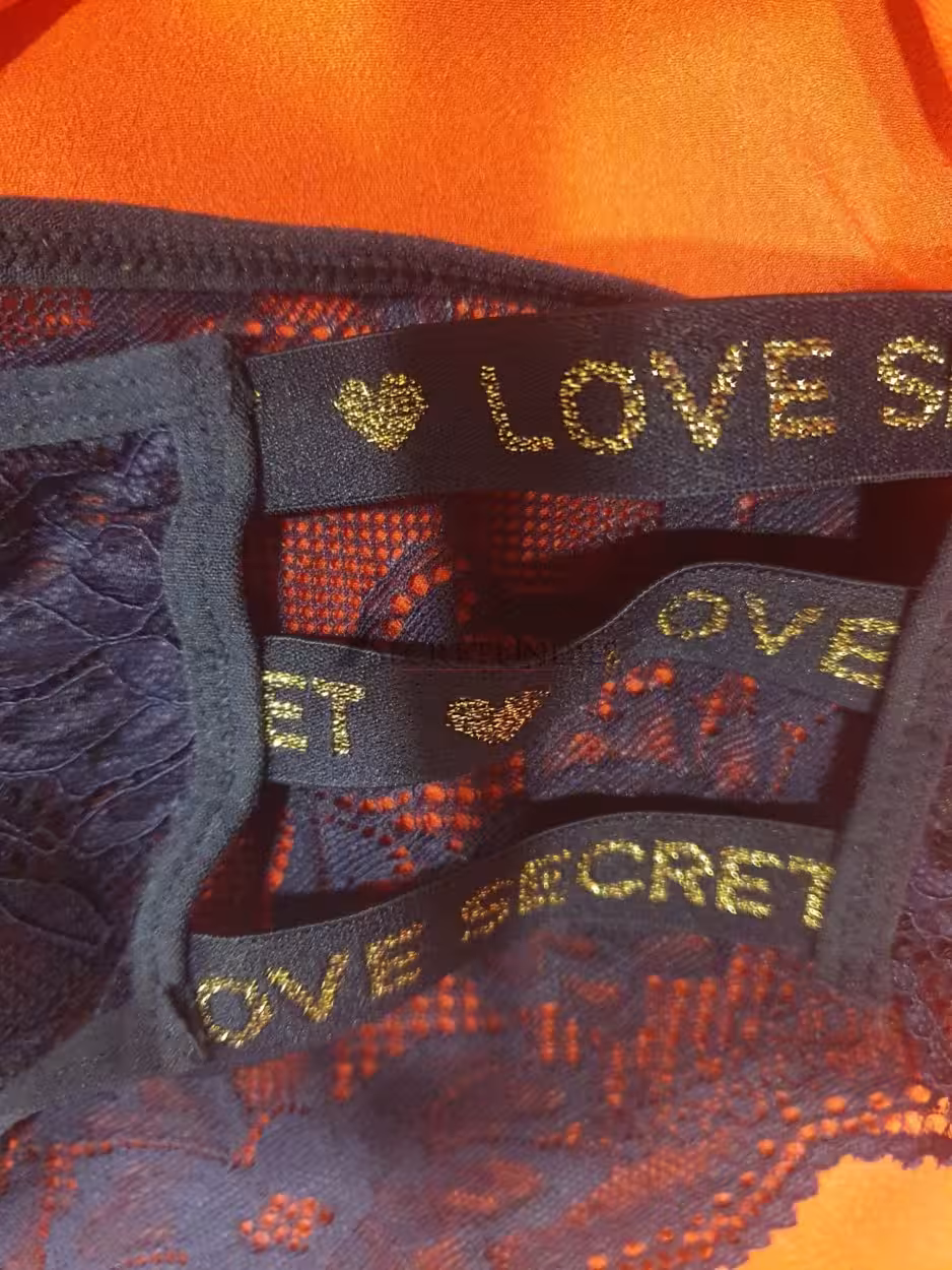Blauer spitzen slip – Bild 3