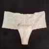 Tanga, elfenbein, Spitze