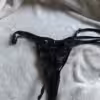 SEXY SCHWARZER TANGA