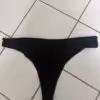 Eleganter Schwarzer Tanga