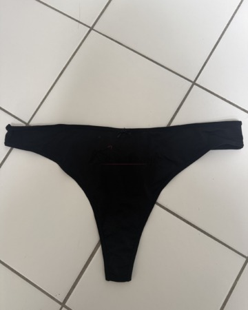 Eleganter Schwarzer Tanga