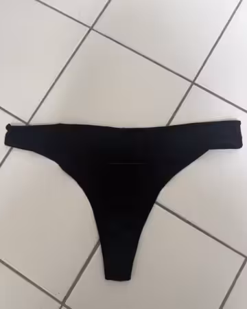 Eleganter Schwarzer Tanga