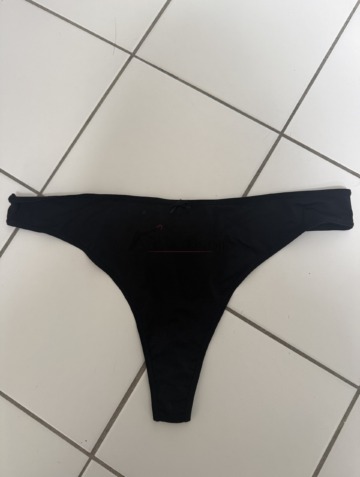 Eleganter Schwarzer Tanga