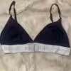 Dunkelblauer Bralette aus Samt von Tommy Hilfiger💙