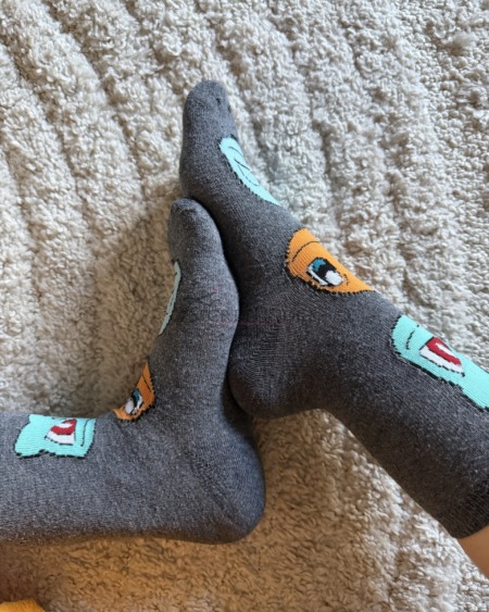 Meine Süßen Pokémon Socken, 2 Tage getragen