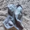 Grau-blaue Sneaker Socken 24h getragen im Gym