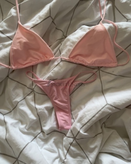 Getragener Bikini