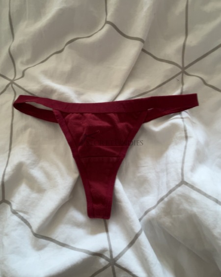Wein roter - Tanga soft - getragen