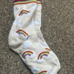 Getragene Socken mit süßen Regenbogen🌈✨ 4 Getragene Socken mit süßen Regenbogen🌈✨