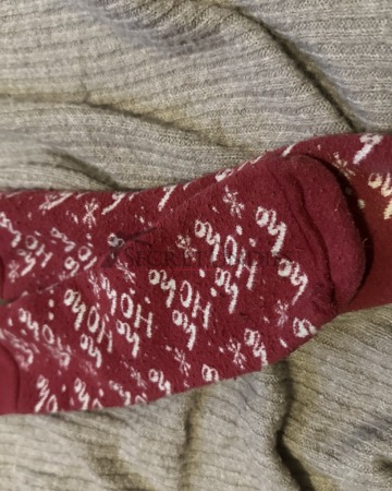 Getragene Weihnachtssocken✨