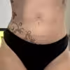 schwarzer Slip