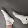 Weiße Nike Sochen-3 Tage getragen