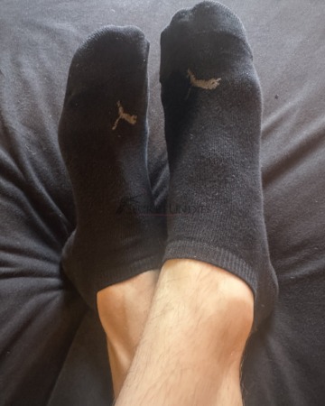 Im Büro getragene Socken für mehr als 8h