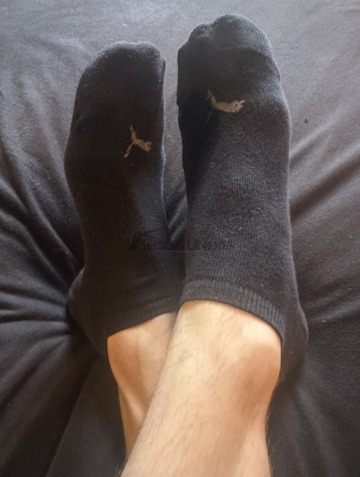Im Büro getragene Socken für mehr als 8h