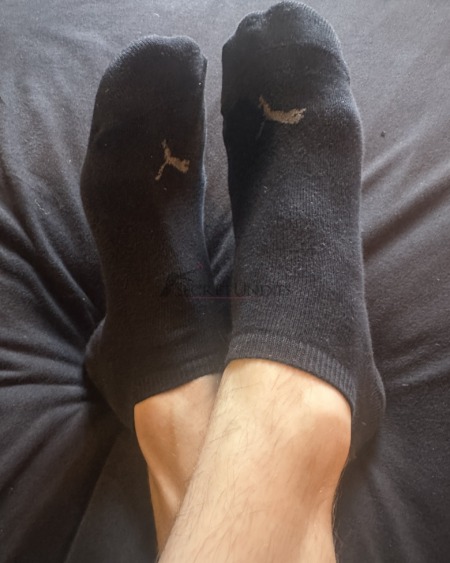 Im Büro getragene Socken für mehr als 8h