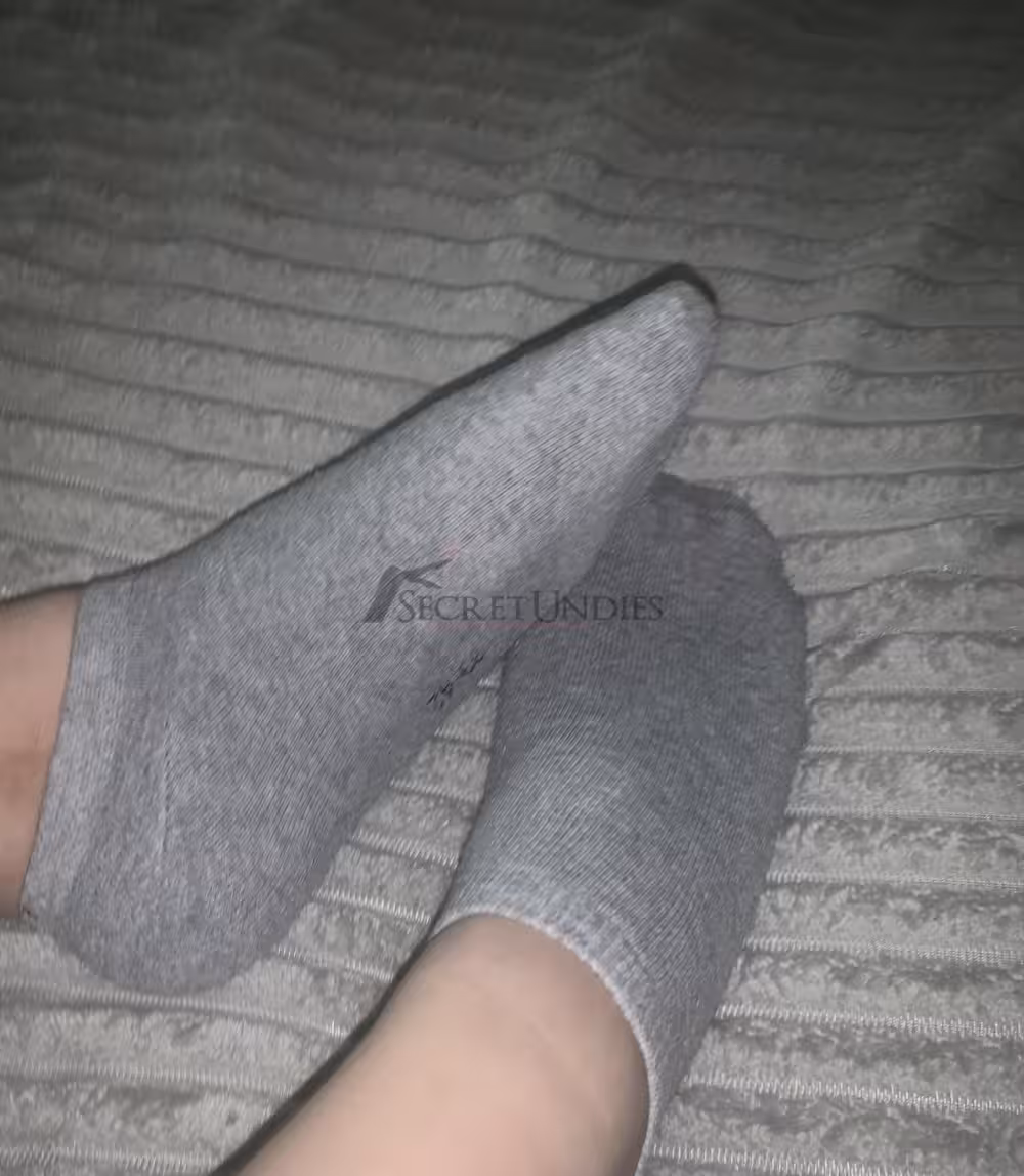 Getragene Alltags Socken