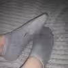 Getragene Alltags Socken