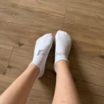 Weiße Sneacker Socken - werden auf Wunsch getragen ☺️ - Emma 4 Weiße Sneacker Socken - werden auf Wunsch getragen ☺️ - Emma