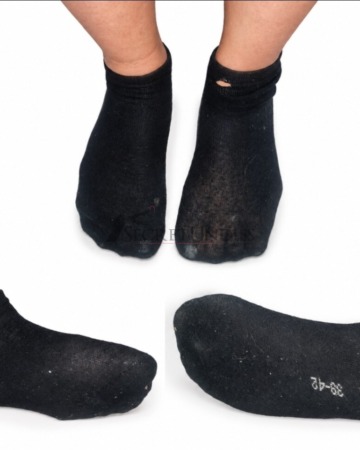3 Tage getragene Socken