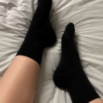 Getragene schwarze Socken – After-Shift-Note 3 Getragene schwarze Socken – After-Shift-Note