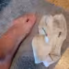 Weiße Socken Größe 42