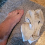 Weiße Socken Größe 42