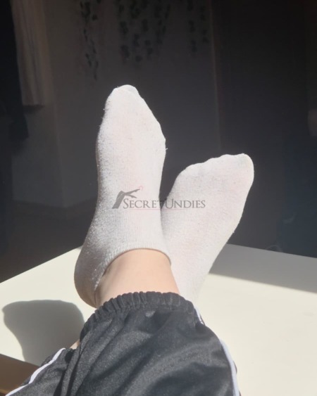 weisse Sneakersocken