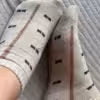 Getragene Socken