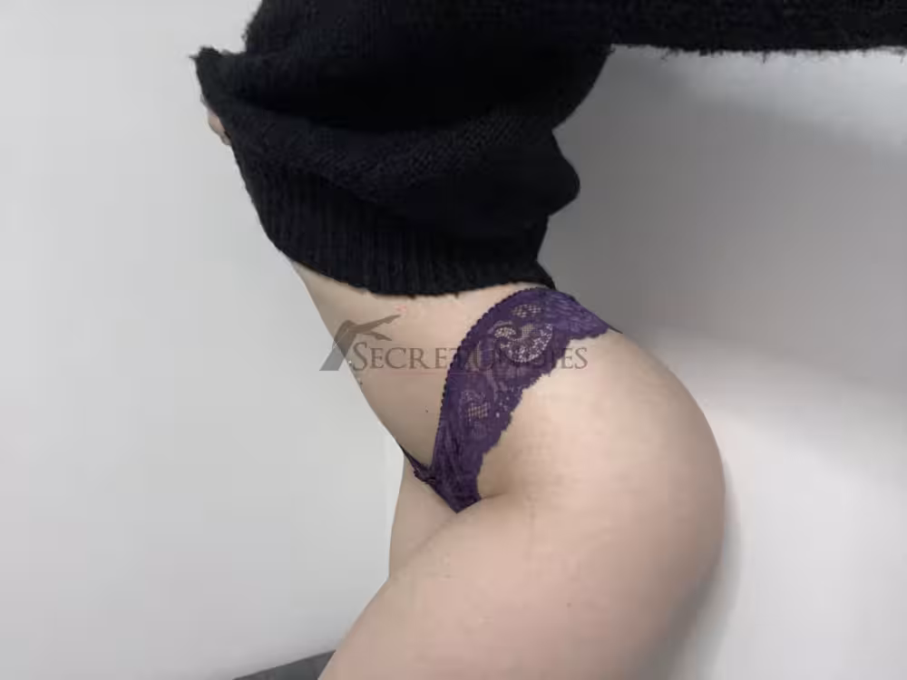 Lila Spitzen- Tanga- 2 Tage getragen – Bild 3