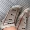 Getragene Socken