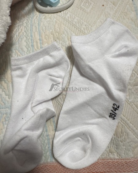 getragene Socken